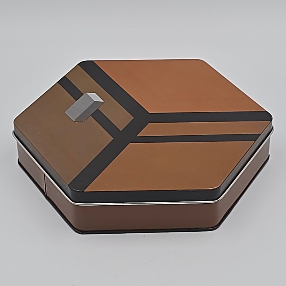 ThinkGeek Minecraft Cookie Cutter Set Unisex OS Brown Excellent 2013 Chest Tin